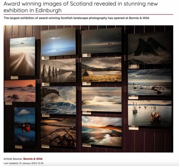 Bonnie & Wild Exhibition Screenshot